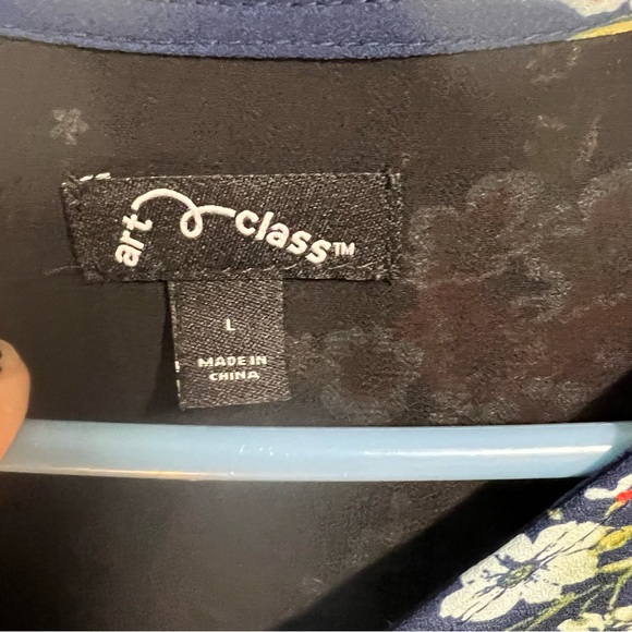 Art class flower print jacket size large - Picture 6 of 6